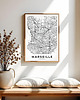 plakaty Plakat Marsylia mapa 2