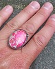 pierścionki - różne Pink - pierścionek regulowany 1