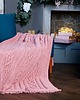 koce i narzuty Pled z dzianiny 120x180cm + poszewka na poduszkę 2