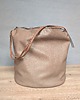 torby na ramię Beżowa Bucket bag skóra naturalna 1