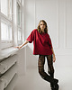t-shirt damskie T-shirt oversize Rosso 2