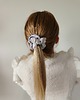gumki do włosów Satynowa gumka satynowa scrunchie owijka frotka lawendowy szept MIDI 1