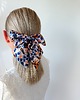 spinki i klamry do włosów Kokarda spinka klamra jedwabna wild spots 100% jedwabna 22 momme 1