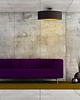 plafony Lampa sufitowa z abażurem w stylu urban jungle WENECJA GOLD fi - 50 cm 2