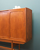 komody Highboard tekowy, duński design, lata 60, produkcja: Dania 2