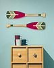 Ozdoby na ścianę Pagaj John Paddle Ozdoba Kolorowy Malowany 60 cm WZ4 3