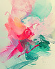 plakaty Plakat - Watercolor shapes 1 2