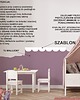 naklejki ścienne do pokoju dziecka Szablon samoprzylepny do malowania fali, odwróconej falbanki 155NW 2