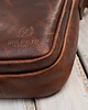torby i nerki męskie Saszetka męska skórzana na ramię brązowa mała funkcjonalna IM-02-BR 3
