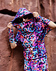 bluza z kapturem damska Kolorowa bluza z kapturem summer 1