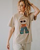 t-shirt damskie T-shirt oversize JackieTeddy dla mamy 4
