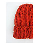 czapki damskie Czapka  beanie wełna peruwiańska alpaka pomarańcz 3