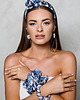 gumki do włosów Jedwabna gumka scrunchie "Porcelain" 2