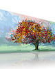 obrazy Grafika na płótnie-DRZEWO ORIGAMI- 150x60cm 2