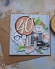 kartki scrapbooking Kobieca kartka na 40-stkę/40-ste urodziny 2