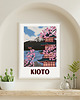 grafiki i ilustracje KIOTO - plakat Japonia 2