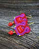 kolczyki soutache Etniczne i kolorowe kolczyki soutache 2