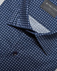 koszule męskie koszula 00322 dł. rękaw granatowy slim fit 176/182 39 2