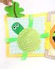 książeczki dla dzieci Quiet Book książeczka sensoryczna manipulacyjna Słoneczna Bejbik 2