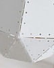lampy wiszące Lampa wisząca Scandi biała drewno metal 28cm 3