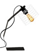 lampy stołowe Metalowa lampa biurkowa stołowa loftowa druciana DALBY LOFT 2