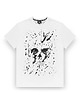 t-shirty męskie T-shirt męski czaszka biały 1