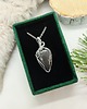 wisiory Naszyjnik Obsydian Złocisty stal chirurgiczna wisiorek handmade wirewrapping 1