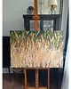 obrazy Obraz ręcznie malowany na płótnie 70 x 100 cm - Wietrzne trawy 5