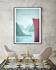 plakaty Norwegia - vintage plakat 2