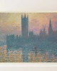 plakaty PLAKAT Monet, budynek parlamentu, sztuka ścienna, impresja 3
