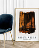 plakaty Plakat Soulages Eau Forte No 16 1