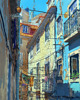 plakaty Plakat - Ulice Lizbony 1