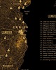 plakaty WHISKEY Irlandia  plakat mapa grafika 2