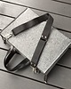 etui na laptopa Torba na laptop z filcu - szara - skóra 2