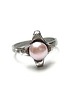 pierścionki srebrne Pearl powder pink - pierścionek 1