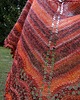 szale damskie coral silk / chusta 4