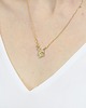 wisiory Feniks mini amulet ze złoconego srebra 4