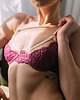 biustonosze damskie Biustonosz z różową koronką - Sophie 2