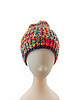 czapki damskie 6917 Czapka Dzianinowa "Rainbow Confetti" - Idealna na Jesień/Zimę 3