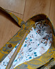 torby XXL Huge Bag zielono-żółta w kwiaty 4