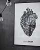grafiki i ilustracje Plants heart 50x70 cm 6