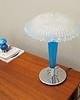 lampy stołowe Lampa biurkowa, szkło Murano, włoski design, lata 90, produkcja: Włochy 2