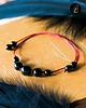 bransoletki z kamieni naturalnych Bransoletka Ochronna Turmalin Onyx Czerwona 1