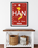plakaty Plakat lotniczy - Hanoi Wietnam 1