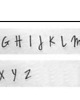 srebrne naszyjniki Srebrny naszyjnik personalizowany z literką kulki 2