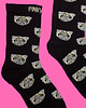 skarpetki damskie Skarpety czarne Mopsiki/Mopsy/Pugs 2