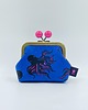portfele damskie Octopus Navy & Pink 2