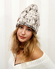 czapki damskie CZAPKA CHAPOOSIE Beige & Brown 3