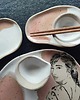 patery i talerze Ceramiczny zestaw do Sushi 4 osoby 3