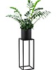 kwietniki Kwietnik Metalowy METALLO 60cm czarny LOFT 1